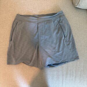 Lululemon Balancer Short 6-Inch, Size Large - Grey, Gently Used